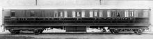 GNR First Class Brake No. 3178
