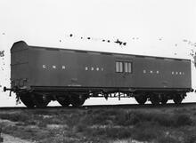 G N R Aeroplane Van No 2381