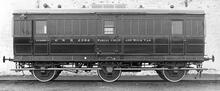 GNR Parcel Fruit and Milk Van. No. 2302