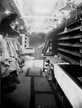 GNR Post Office Mail Sorting Van No. 1065. Interior