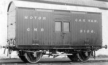 GNR Motor Car Van No.3106