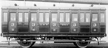 GNR Third Class Suburban Carriage No. 2953