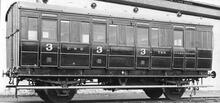GNR Third Class Suburban Brake No. 789.