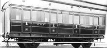 GNR First Class Suburban Carriage No. 208.