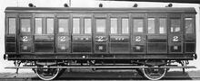 GNR Second Class Suburban Carriage No. 829