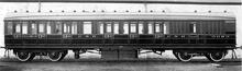 GNR Third Class Brake No.3083
