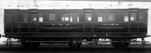 GNR Third Class Saloon No.3189. 
