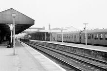 Grantham station (ECM1 @ 105m 38ch). 1970