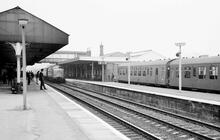 Grantham station (ECM1 @ 105m 38ch). 1970