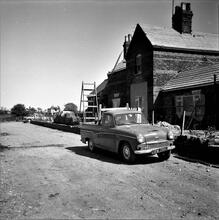 Saltfleetby station, Lincolnshire, (MAB @ 142m 68ch) (Ref:062693)