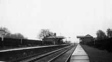 Tumby Woodside station (WLS @ 5m 31ch). 01 April 1961 