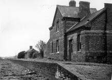 Hallington station (LOB @ 147m 42ch). 2 April 1961