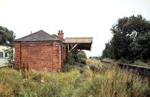 Tumby Woodside station (WLS @ 5m 31ch). 22 September 1980