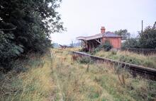 Tumby Woodside station (WLS @ 5m 31ch). 22 September 1980
