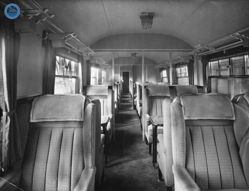 LNER First Class Restaurant Car No. 1958 - Interior