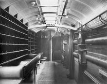 LNER Post Office Letter Sorting Van No 2339 - Interior