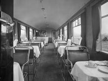 LNER  Buffet Car No 24082 - Interior