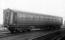 Third Class Corridor Carriage No.3943 with minor accident damage to end. (Ref: 030914)