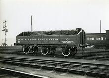 North British Railway 6-wheeled Floor Cloth Wagon No 25687