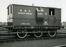 North British Railway 6w  Goods Brake van No 601
