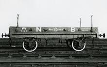 North British Railway  single plank wagon for bar iron No 38463