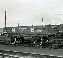 North British Railway 2- plank wagon for bar iron No 65592