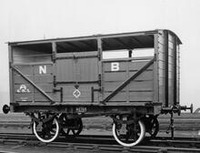 North British Railway Livestock wagon No 65763