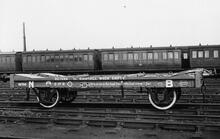North British Railway Flat wagon No 56750