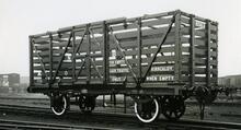 North British Railway Cask Traffic Wagon No 8563
