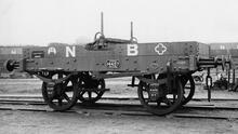 North British Railway  Single bolster wagon No 14457