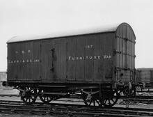 North British Railway Carriage & Furniture Van No 167