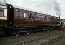 017055  North British Railway Invalid saloon no 461. Shildon Rail 150 26 Audust 1975