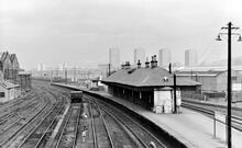 Cowlairs station (EGM1 @ 1m 38ch). September 1965. 