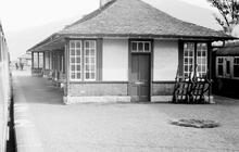 Bridge of Orchy station (WHL @ 48m 68ch). 18 June 1971