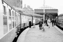 Fort William station (WHX @ 99m 70ch). 12 June 1971