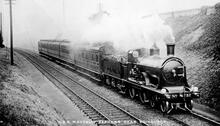 M Class 4-4-0 No. 37 hauling a Waverley Express near Edinburgh (Ref: 010932)