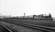 J Class 4-4-0 No. 340 "Lady of Avenel" heading an ambulance train. (Ref: 010935)