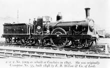 55 Class 2-2-2 No. 1009 (Ref: 010888)