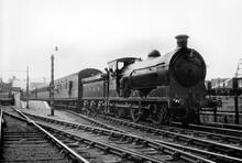 J35 Class 0-6-0 No. 9850 with special train 29 May 1937. (Ref: 010940)