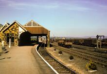 Barnard Castle station (DNT @ 15m 08ch). 05 June 1962