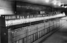 Darlington South Power Signal Box - Interior 1940s. (ECM5 c. 44m) (Ref: 031613)