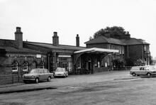Driffield Station Forecourt on Down side (HBS @ 19m 38ch). 10 July 1972