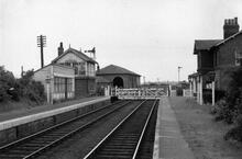 Nafferton Station (HBS @ 21m 46ch), looking south-west. 10 July 1972