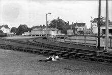 Bridlington Station (HBS @ 30m 72ch). Goods Yard and Harbour Branch. 11 July 1972