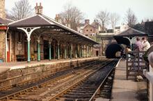 Knaresborough (HAY1 @ 16m 50ch), looking East towards the tunnel and York