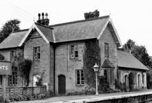 Sleights (MBW3 @ 27m 63ch). Main Station Building. 10 August 1970.