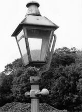 Sleights Station (MBW3 @ 27m 63ch). Gas Lamp. 10 August 1970