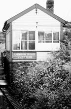 London Road Junction signalbox, Carlisle (NEC @ approx 59m 45ch). 29 August 1971
