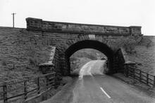 Moorgates, underbridge (RLG @ approx. 19m 70ch), looking east. 13 August 1968.