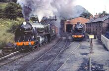 Grosmont (RLG @ 24m 38ch). Southern Railway S15la 4-6-0 No 841. 19 July 1979